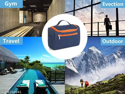 Cosmetic Makeup Organizer Toiletry Bag for Women & Men